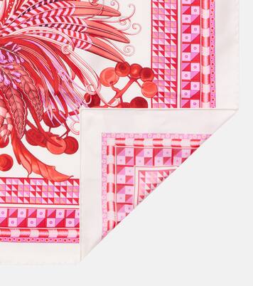 Printed silk scarf | Ferragamo