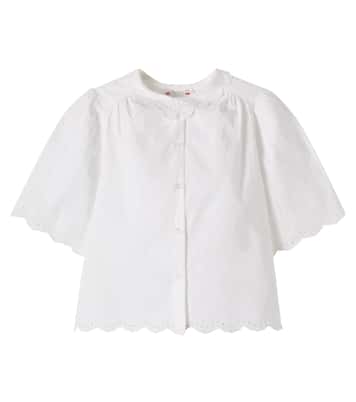 Blouse Lizea en coton | Bonpoint
