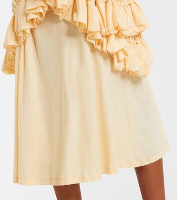 Humairah cotton midi skirt | Dries Van Noten