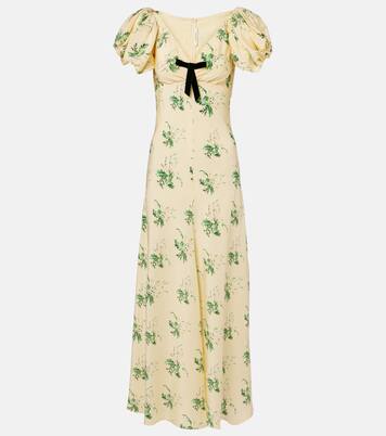 Robe aus Seiden-Crêpe | Rodarte