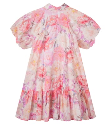 Floral cotton shirt dress | Petite Amalie  