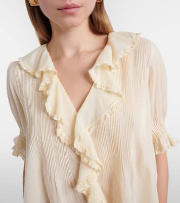 Bluse Henri aus Baumwolle | Dôen