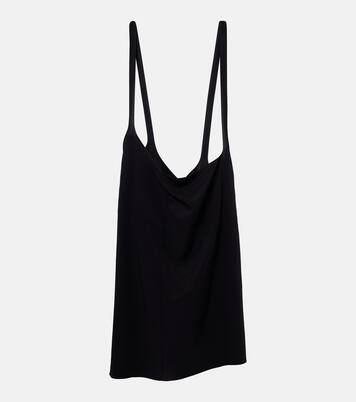 Crêpe midi skirt | Prada