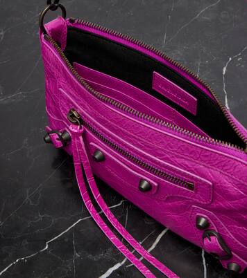 Le City leather shoulder bag | Balenciaga