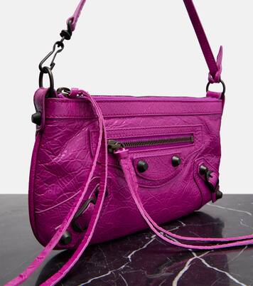 Le City leather shoulder bag | Balenciaga