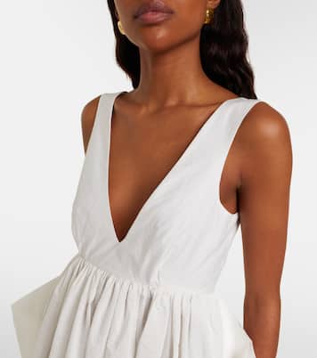 Cotton-blend maxi dress | Róhe