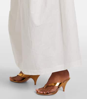 Cotton-blend maxi dress | Róhe