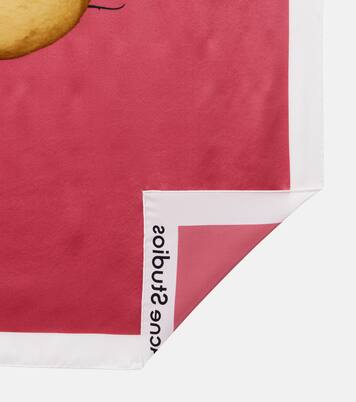Tuch aus Seidensatin | Acne Studios