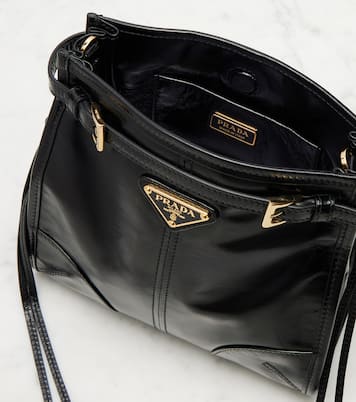 Prada Bonnie Mini leather shoulder bag | Prada