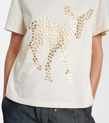 Embellished cotton jersey T-shirt | JW Anderson