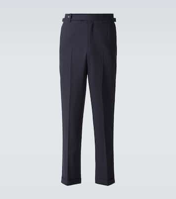 Pantalon droit en laine | Dunhill