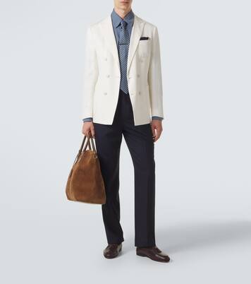 Pantalon droit en laine | Dunhill