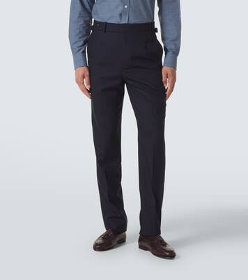 Pantalon droit en laine | Dunhill