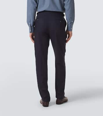 Pantalon droit en laine | Dunhill