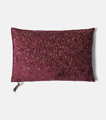 Chenille cushion | Maison de Vacances