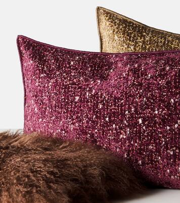 Chenille cushion | Maison de Vacances