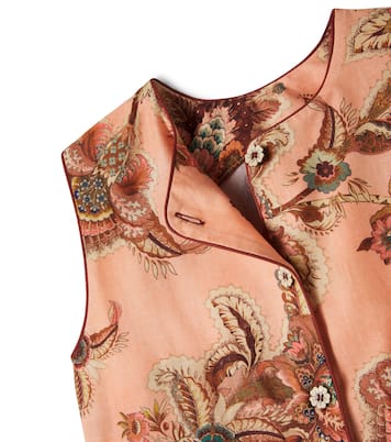 Aster floral cotton dress | Zimmermann Kids