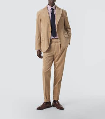 Striped cotton poplin shirt | Brunello Cucinelli