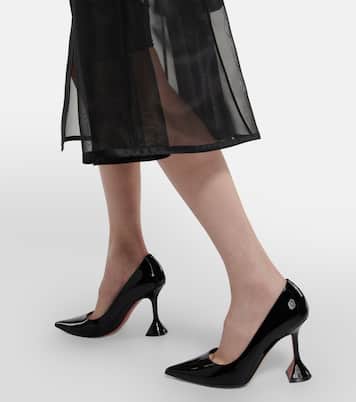 Pumps Ami aus Lackleder | Amina Muaddi