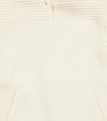 Baby hooded cashmere coat | Bonpoint