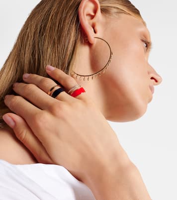 Anillo Berbere Chromatic de oro rosa con diamantes | Repossi