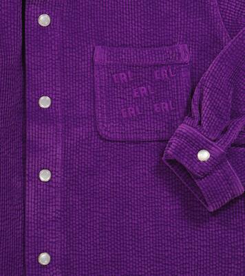 Stretch-cotton corduroy shirt | ERL Kids