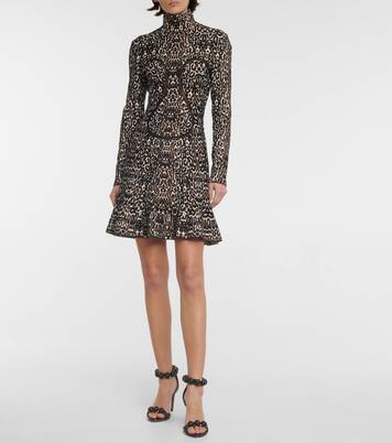 Minikleid aus Jacquard | Alaïa