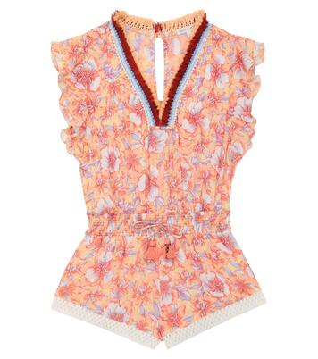 Sasha floral playsuit | Poupette St Barth Kids