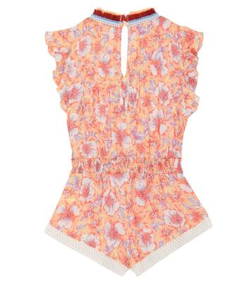 Sasha floral playsuit | Poupette St Barth Kids
