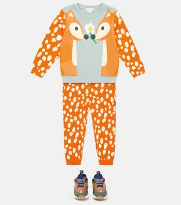 Printed cotton leggings | Stella McCartney Kids