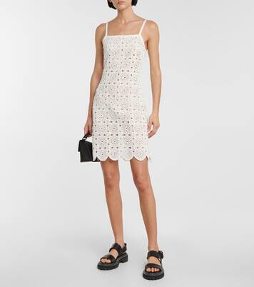 Robe Silke en crochet de coton mélangé | Rotate