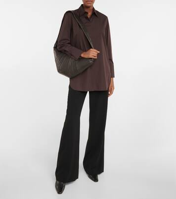 Schultertasche Croissant aus Leder | Lemaire