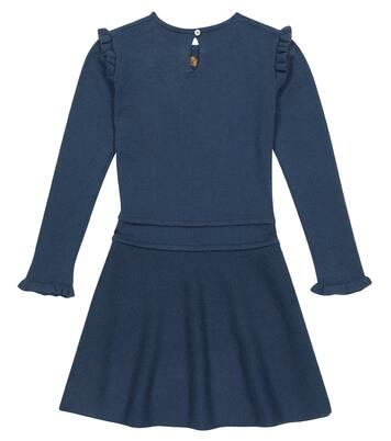 Embroidered wool-blend dress | Tartine et Chocolat