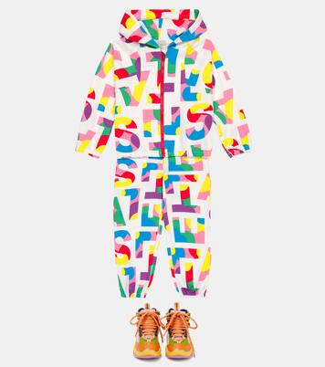 Printed sweatshirt and sweatpants set | Stella McCartney Kids