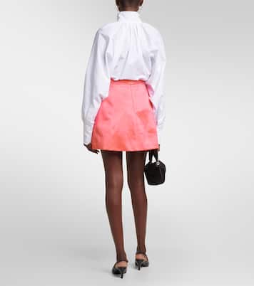 Minirock aus Satin | Patou