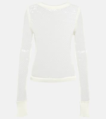 Longsleeve mit Pailletten | Jean Paul Gaultier