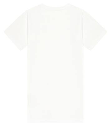 Printed cotton-blend jersey dress | Moschino Kids