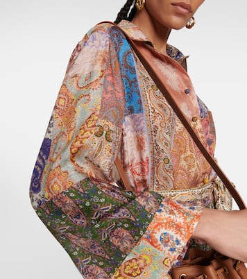 Bedrucktes Midikleid Devi aus Seide | Zimmermann