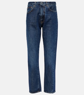 Twisted Seam mid-rise straight jeans | Toteme
