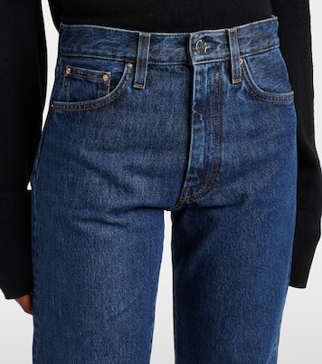 Twisted Seam mid-rise straight jeans | Toteme