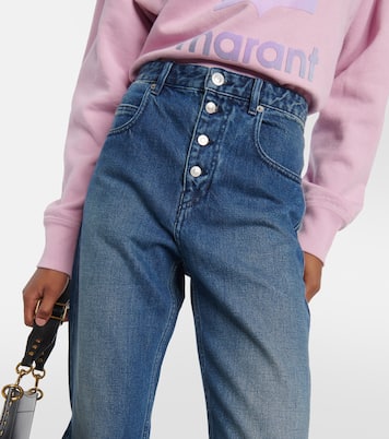 High-Rise Straight Jeans Belden | Marant Etoile