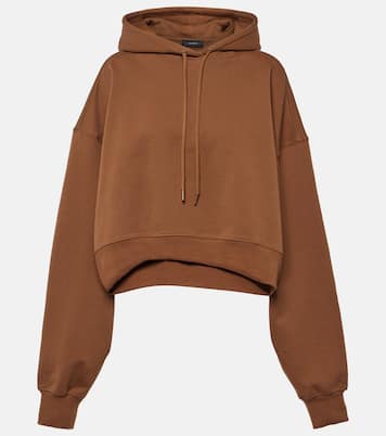 Oversized cotton jersey hoodie | Wardrobe.NYC