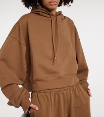 Oversized cotton jersey hoodie | Wardrobe.NYC