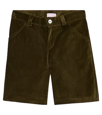 Shorts Lucas aus Baumwollsamt | La Coqueta
