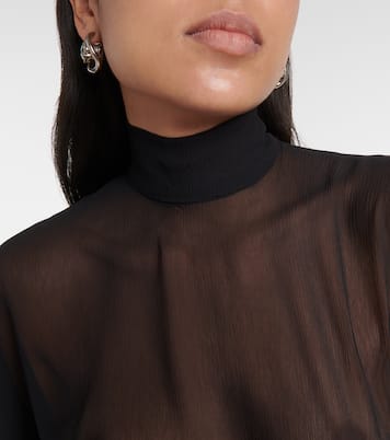 Robe longue Shangai en soie | Taller Marmo