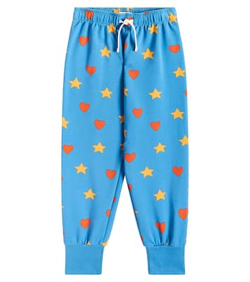 Jogginghose Hearts Stars aus Jersey | Tinycottons