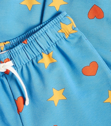 Jogginghose Hearts Stars aus Jersey | Tinycottons