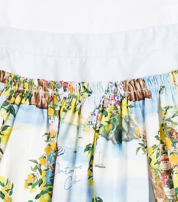 Set aus Top und Rock aus einem Baumwollgemisch | Patachou