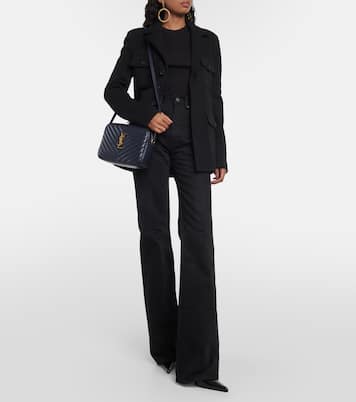 Lou quilted leather shoulder bag | Saint Laurent