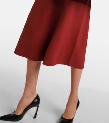 Abito midi Dolman in cady | Victoria Beckham